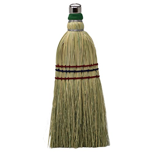 Authentic Hand Made Broomcorn Broom (12-Inch/Whisk)