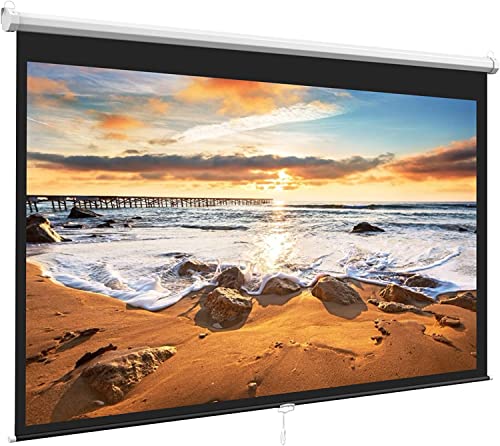 Auto-Locking Portable Projection Screen for 4K 3D 1080P HD