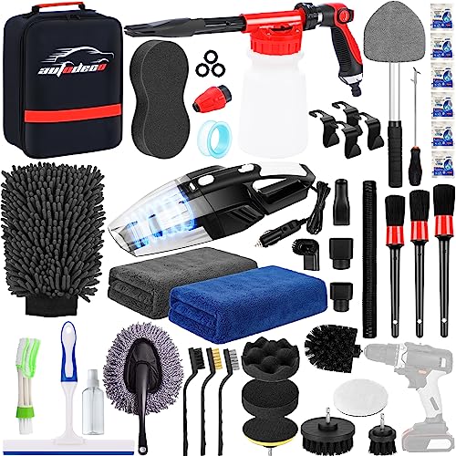 Relentless Drive Ultimate Car Wash Kit - 14-Piece Car Detailing & Car  Cleaning Kit - Car Wash Supplies Built for The Perfect Car Wash - Complete  Car Wash Kit with Bucket: Buy