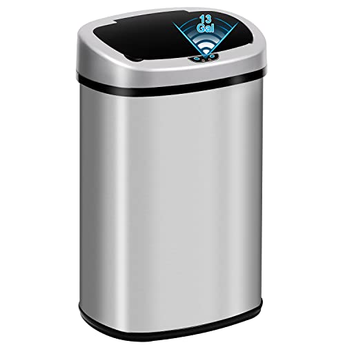 Automatic Trash Can with Lid