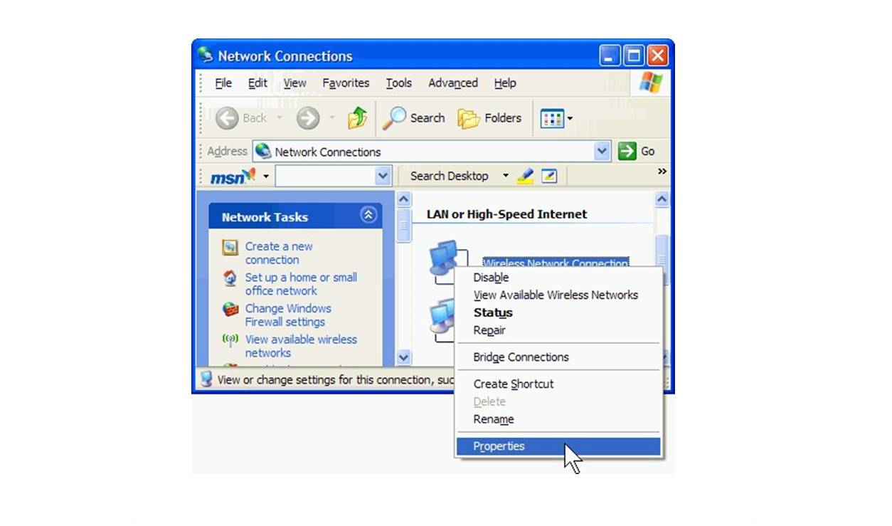 Automatic Wireless Network Connections In Windows XP