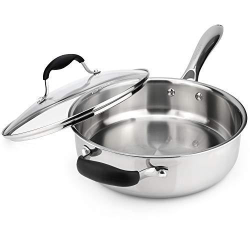 AVACRAFT Stainless Steel Saute Pan