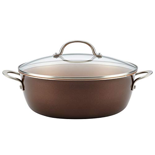 Ayesha Curry Nonstick Stockpot with Lid, 7.5 Quart