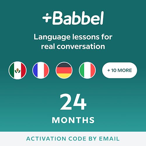 Babbel Language Learning Software - 14 Languages to Choose from