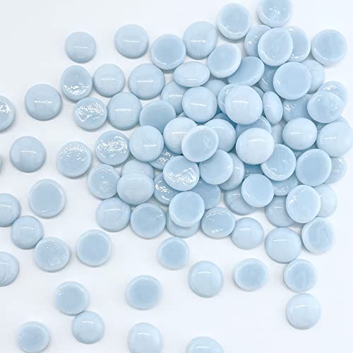 Baby Blue Glass Gemstone Beads Vase Fillers