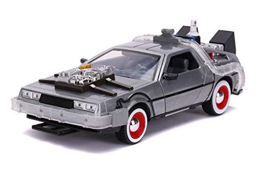 Back to The Future Part III: Time Machine with Light-up 1:24 Scale Vehicle