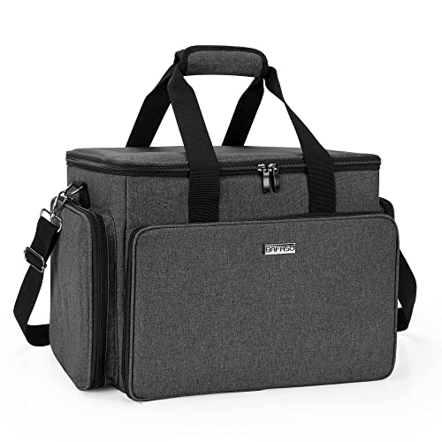 BAFASO Large Cosmetic Bag with Adjustable Dividers