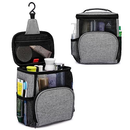 TERRA HOME Portable Shower Caddy - Toiletry Bag - Bathroom Essential -  Large