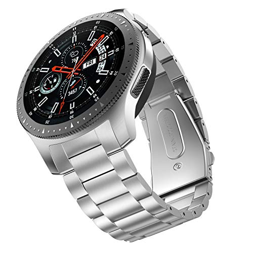 BaiHui Metal Strap Compatible with Galaxy Watch 46mm