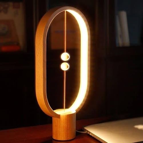Balance Lamp Gift - Bedside Table Lamp with Touch Dimmer