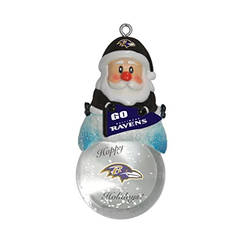 Baltimore Ravens Snow Globe Ornament