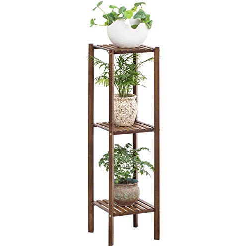 Bamboo 3 Tier Plant Stand Rack