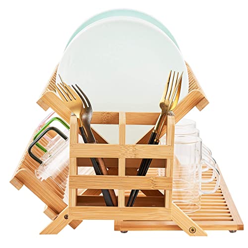 Bamboo Dish Drying Rack