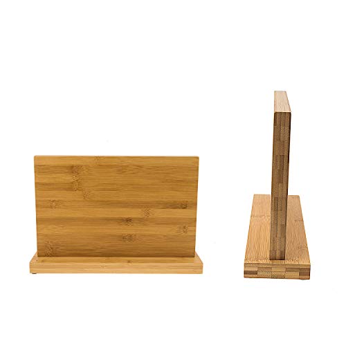Bamboo Magnetic Knife Block - Keep Your Knives Organized