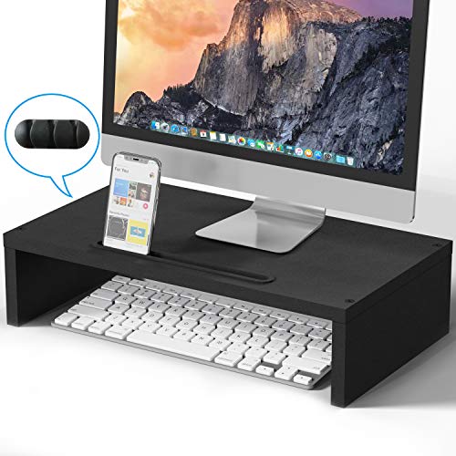 BAMEOS Monitor Stand Desk Organizer: Ergonomic and Efficient