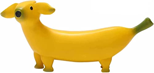 Banana Dog Statue Garden Art Sculpture