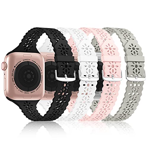 Bandiction Lace Silicone Bands for Apple Watch