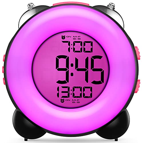 Banne Loud Alarm Clock for Heavy Sleepers