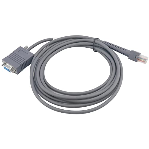 Barcode Scanner Cable RJ45 to RS232 Straight Cable