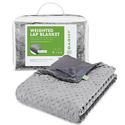 BARMY Weighted Lap Blanket (48"x24", 6lbs)