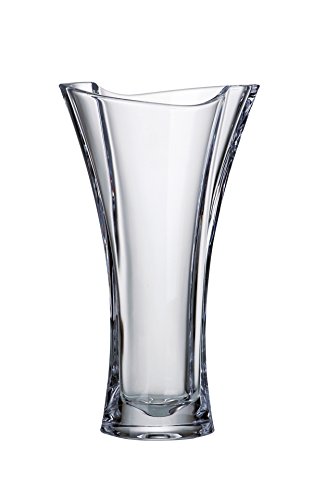 Barski European Crystalline Vase - Elegant European Glass Decor