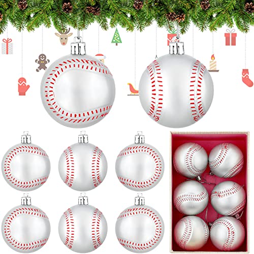 Baseball Party Ornaments