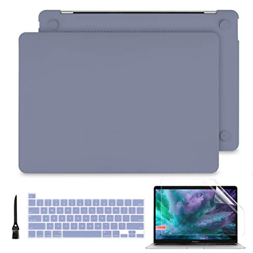 Batianda MacBook Pro 13 inch Case with Touch Bar, Lavender Gray
