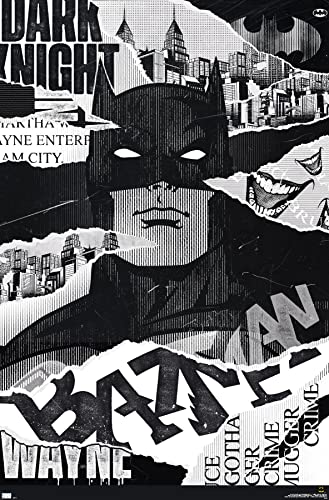 Batman Wall Poster - Celebrating Warner's 100th Anniversary