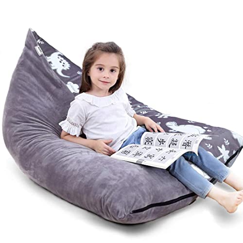 BCHWAY Stuffed Animal Storage Bean Bag Chair