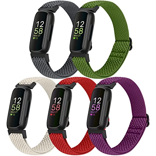 Bcuckood Compatible Bands - Adjustable Replacement Wristband for Fitbit Inspire Series