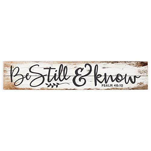 Be Still & Know Wood Pallet Wall Plaque