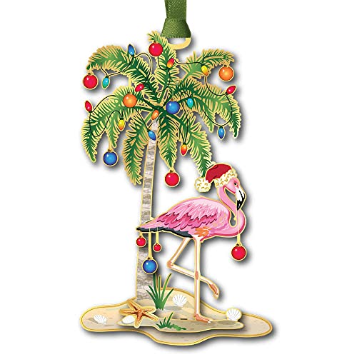 Beacon Design Festive Flamingo Ornament