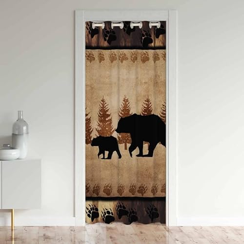 Bear Doorway Curtain Privacy