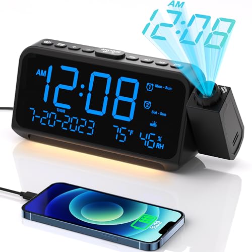 Bedroom Projection Alarm Clock