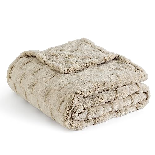 Bedsure Fleece Throw Blanket for Couch