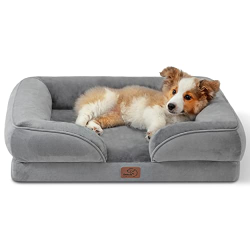 Bedsure Orthopedic Dog Bed - Medium, Waterproof, Supportive Foam