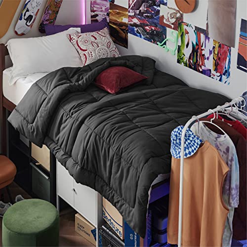 Bedsure Twin XL Comforter Duvet Insert - Black Extra Long Twin Comforter