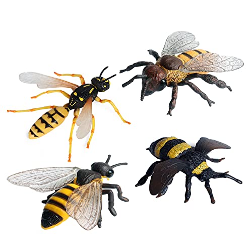 Bee Figurines Honeybee Insect Toy