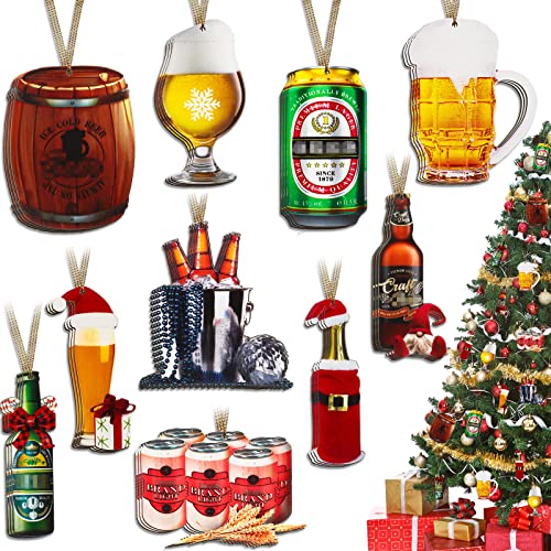 Beer Christmas Tree Ornaments