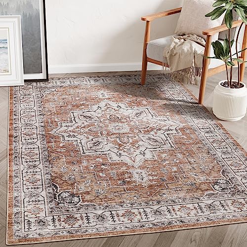 befbee Washable Rug 8x10 Area Rugs for Living Room