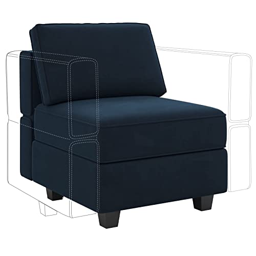 Belffin Modular Sofa with Storage Accent Armless Chair