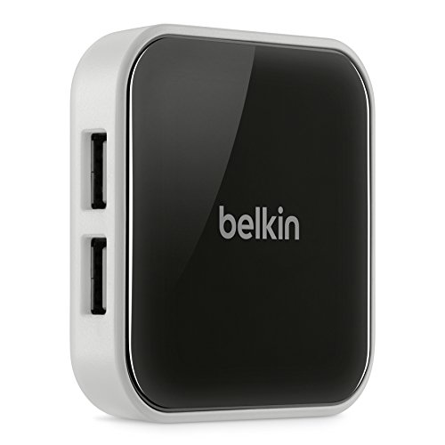 Belkin 4-Port USB Hub - Powered Desktop USB Docking Station