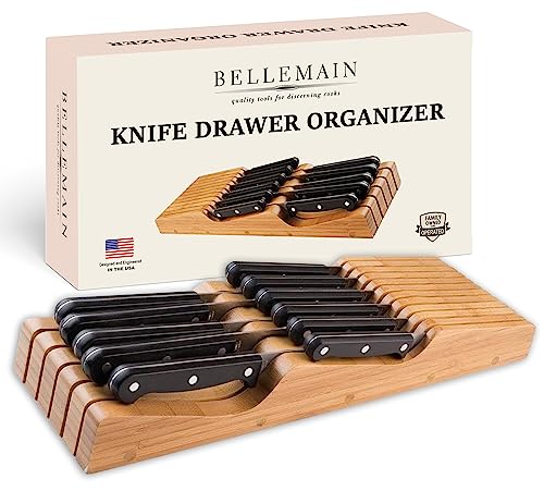 Bellemain Bamboo In-Drawer Knife Block
