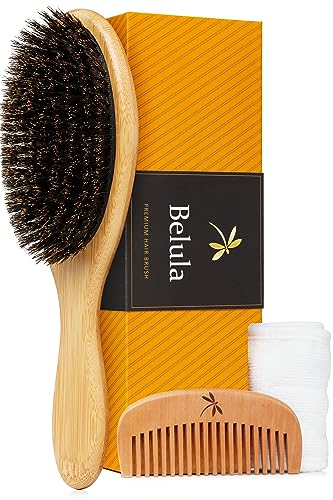 Belula Boar Bristle Hair Brush Set