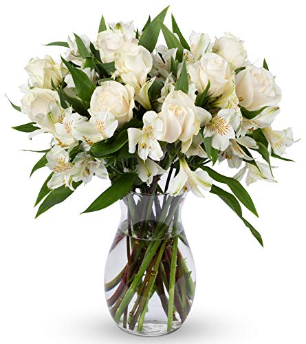 Benchmark Bouquets Elegance Roses and Alstroemeria