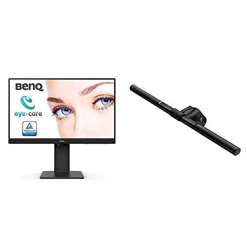 BenQ GW2485TC 24 Inch 1080P FHD Monitor & ScreenBar Monitor Light