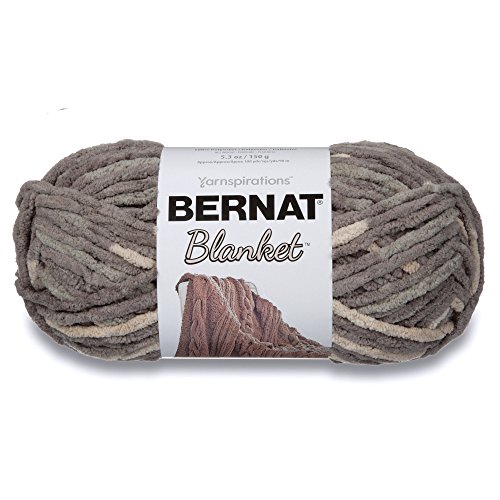 Bernat Blanket Yarn, 5.3 oz, Silver Steel