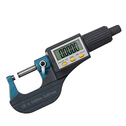 Beslands Digital Micrometer 0-1" / 0-25mm Gauge