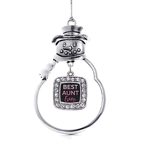Best Aunt Ever Charm Ornament
