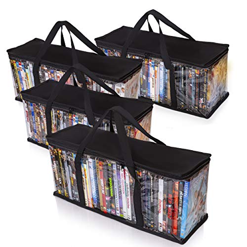 Besti DVD Storage Bags (4-Pack)